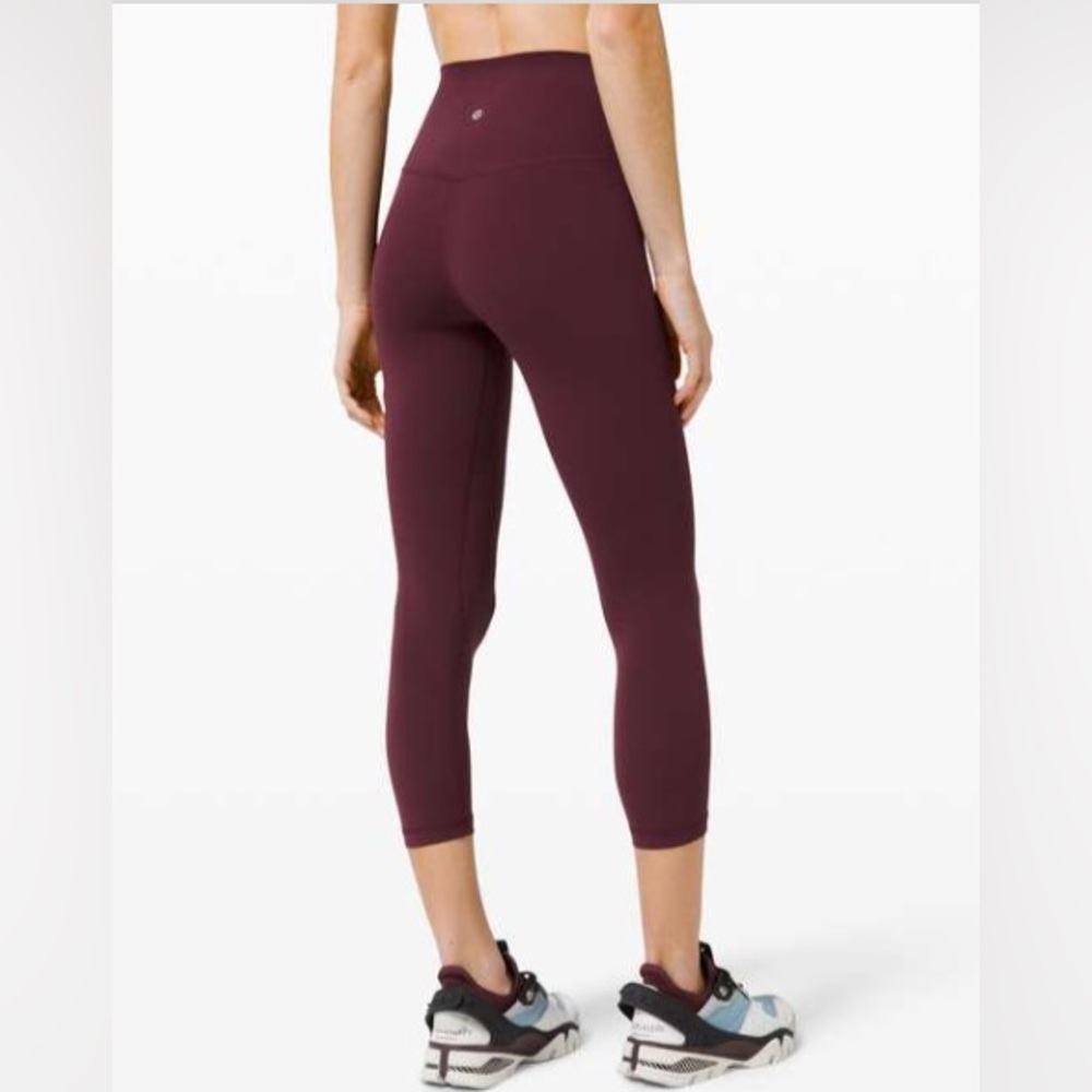 Lululemon Align 23" Crop Cassis Size 12